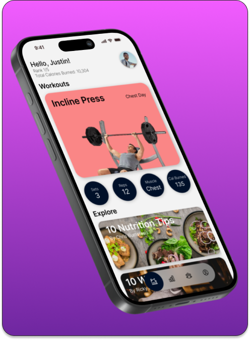 fitness app image